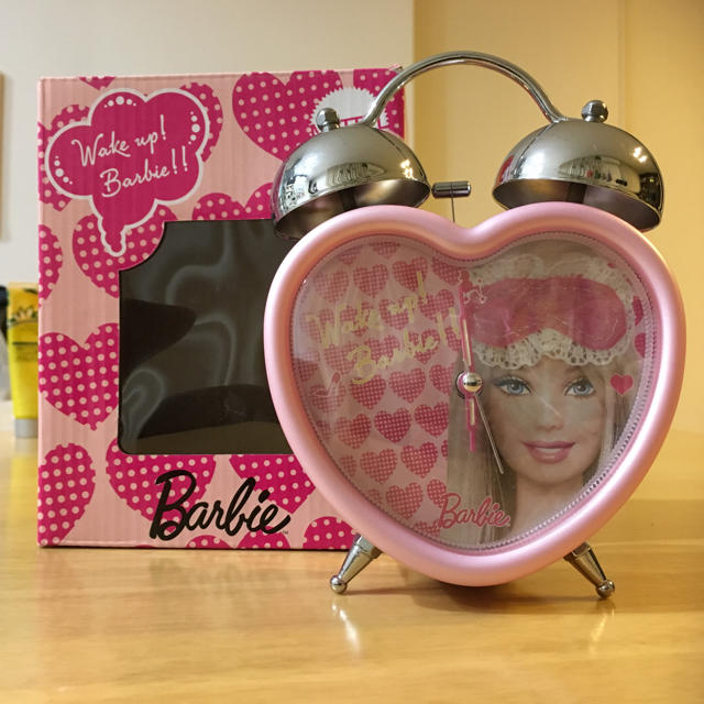 Barbie(バービー)の新品未使用♡Barbie♡目覚まし時計  インテリア/住まい/日用品のインテリア小物(置時計)の商品写真