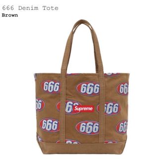 シュプリーム(Supreme)の早い者勝ち SUPREME 666 Denim Tote(トートバッグ)