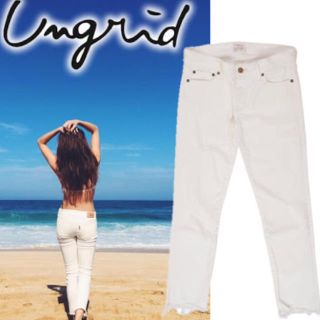 アングリッド(Ungrid)の★Ungrid★    美品♡フレイドヘムストスリ(デニム/ジーンズ)