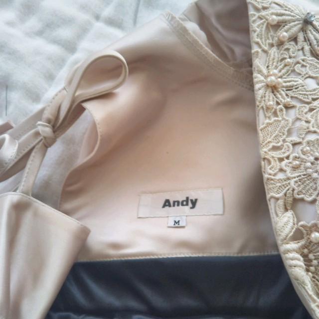 Andy(アンディ)のただいまお値下げ♡Andyミニドレス♡美品 レディースのフォーマル/ドレス(ミニドレス)の商品写真