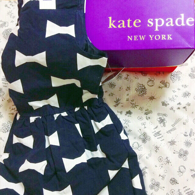 kate spade new york(ケイトスペードニューヨーク)のKate Spadeタグ付き❁大人OK レディースのワンピース(ミニワンピース)の商品写真