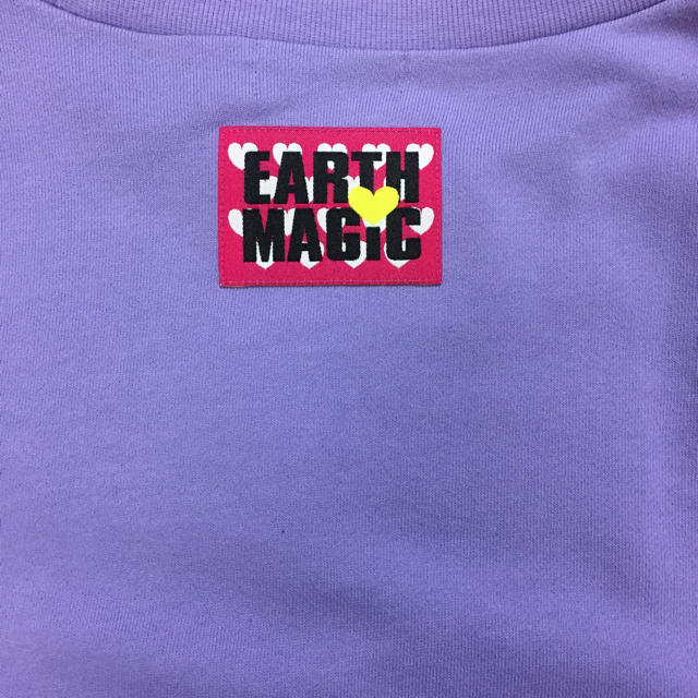 EARTHMAGIC(アースマジック)の【新品タグ付き】EARTHMAGICトレーナー160アースマジック キッズ/ベビー/マタニティのキッズ服女の子用(90cm~)(その他)の商品写真