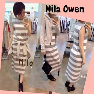 ミラオーウェン(Mila Owen)のMila Owen★ボーダーマキシワンピース(ロングワンピース/マキシワンピース)