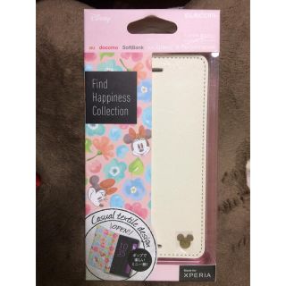 ディズニー(Disney)のディズニー♡ミニー♡スマホケース♡Xperia♡(モバイルケース/カバー)