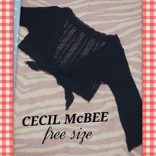 セシルマクビー(CECIL McBEE)のCECIL McBEE 黒 ﾎﾞﾚﾛ(ボレロ)