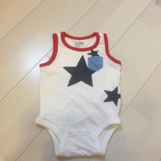 ベビーギャップ(babyGAP)のベビーギャップ★夏用ボディショートロンパース★星柄７０(ロンパース)