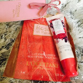 ロクシタン(L'OCCITANE)の新品♡ロクシタン リップグロス ボディミルク(ボディローション/ミルク)