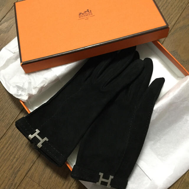 Hermes(エルメス)の中古 美品 HERMES グローブ レディースのファッション小物(手袋)の商品写真