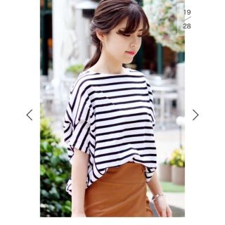 スピックアンドスパン(Spick & Span)の即完売 ボーダープルオーバー(Tシャツ(半袖/袖なし))