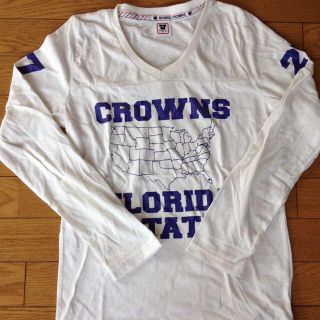 ロデオクラウンズ(RODEO CROWNS)のロデオ★VネックロンT(Tシャツ(長袖/七分))