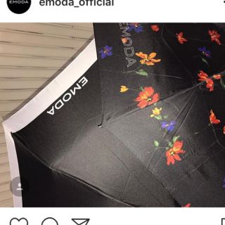 エモダ(EMODA)のEMODA ♡ エモダ ノベルティ 折りたたみ 傘 新品未使用(傘)