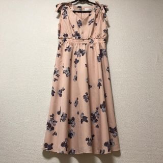 トッコ(tocco)の【美品】tocco フラワーワンピース(ロングワンピース/マキシワンピース)