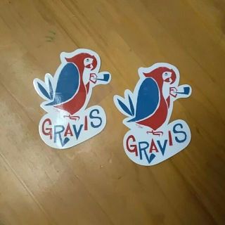 グラビス(gravis)のGRAVIS (グラビス) 限定 鳥ステッカー 2枚セット(その他)