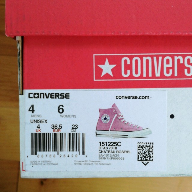 CONVERSE(コンバース)のコンバース　converse　ct70　ピンク　23㎝　24㎝ レディースの靴/シューズ(スニーカー)の商品写真