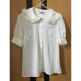 アンクルージュ(Ank Rouge)のアンクルージュ 半袖ブラウス 美品(シャツ/ブラウス(半袖/袖なし))