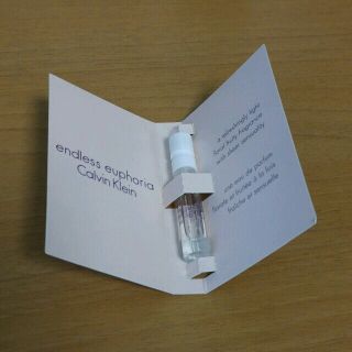 カルバンクライン(Calvin Klein)のエンドレス ユーフォリア 試供品1.2ml　未使用(香水(女性用))