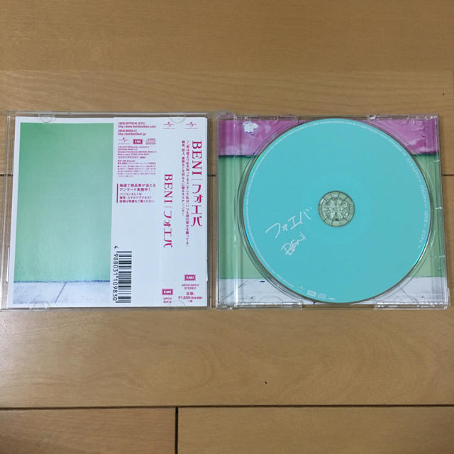 r様専用💜BENI❤️フォエバ CD エンタメ/ホビーのCD(ポップス/ロック(邦楽))の商品写真