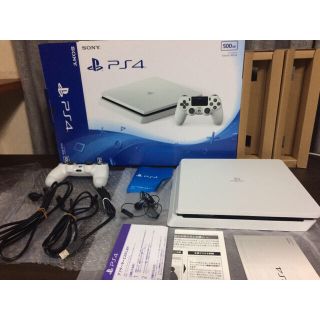 ソニー(SONY)の【ケン様専用】【美品】ps4  白 cuh-2000A  最新薄型版(家庭用ゲーム機本体)