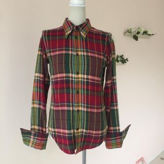 ラルフローレン(Ralph Lauren)の美品◆ラルフローレン◆秋チェック長袖シャツ◆RALPHLAUREN(シャツ/ブラウス(長袖/七分))