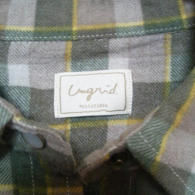 Ungrid(アングリッド)のUngrid♡チェックSH レディースのトップス(シャツ/ブラウス(長袖/七分))の商品写真