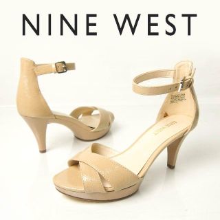 ナインウエスト(NINE WEST)の送料無料ナインウエスト アンクルストラップ サンダルJEYJEY27cmベージュ(サンダル)