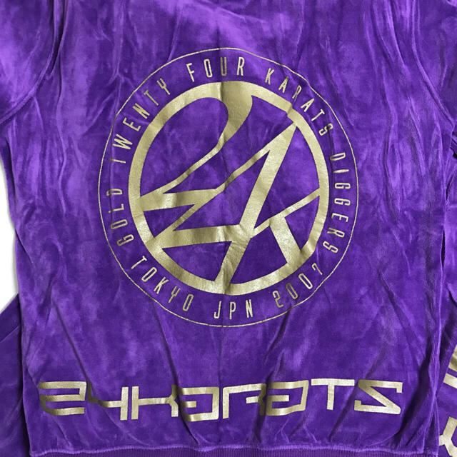24karats - 24karats ベロア ジャージ 上下 初期 TAKAHIRO 紫 24karats - 24karats ベロア ジャージ 上下 初期 TAKAHIRO 紫