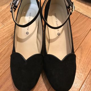 マジェスティックレゴン(MAJESTIC LEGON)のハートカットパンプス#スエード(ハイヒール/パンプス)