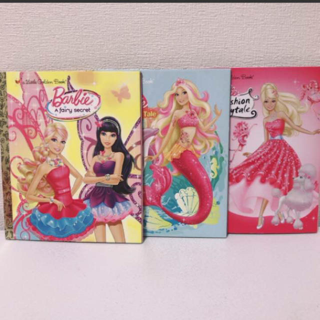 Barbie(バービー)のBarbie 英字絵本3冊セット エンタメ/ホビーの漫画(アメコミ/海外作品)の商品写真