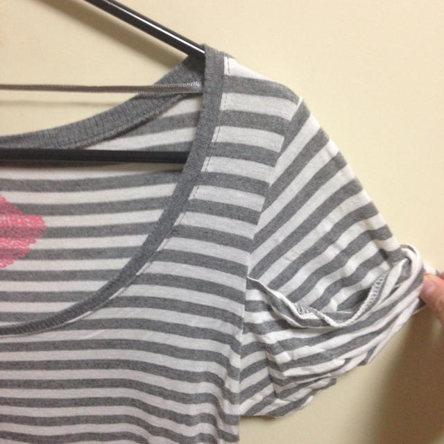 Language(ランゲージ)のランゲージボーダーTシャツ♡ レディースのトップス(Tシャツ(半袖/袖なし))の商品写真