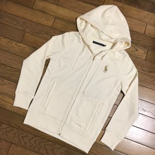 ラルフローレン(Ralph Lauren)のラルフローレン♡オフホワイトパーカー(パーカー)