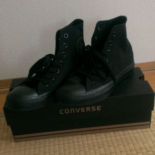 コンバース(CONVERSE)のCONVERSE★ﾊｲｶｯﾄ黒(スニーカー)