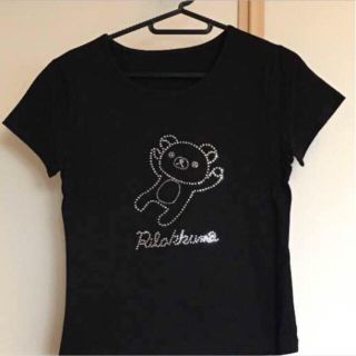 サンエックス(サンエックス)の【新品未使用】リラックマ ラインストーン 半袖 Tシャツ☆(Tシャツ(半袖/袖なし))