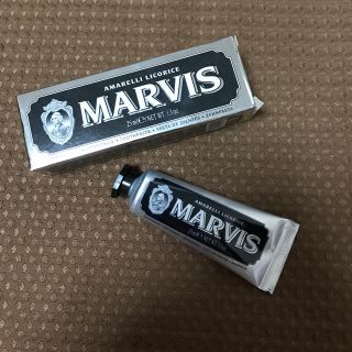 マービス(MARVIS)の新品！梨花さん愛用！MARVIS イタリア製歯磨き粉♡リコリス 25ml(歯磨き粉)