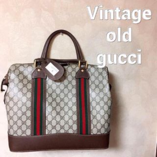 グッチ(Gucci)の値下げ☆キレイめ可愛いレトロ♡レア オールドグッチ  ボストンバック(ボストンバッグ)