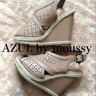 アズールバイマウジー(AZUL by moussy)のウエッジサンダル(サンダル)