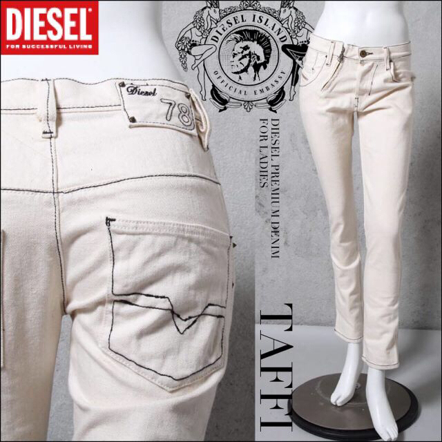 DIESEL(ディーゼル)のDIESEL♡ホワイトデニム レディースのパンツ(デニム/ジーンズ)の商品写真