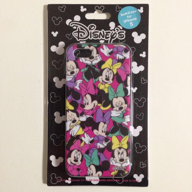 Disney(ディズニー)のiPhone5♡ミニーちゃん スマホ/家電/カメラのスマホアクセサリー(モバイルケース/カバー)の商品写真