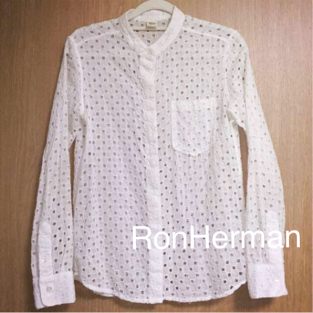 Ron Herman(ロンハーマン)のRonHerman☆カットワークコットンシャツ レディースのトップス(シャツ/ブラウス(長袖/七分))の商品写真