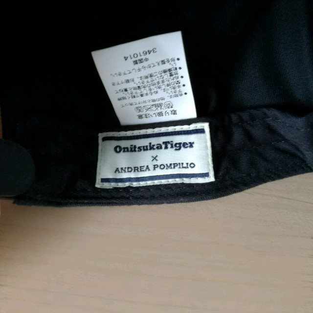 Onitsuka Tiger(オニツカタイガー)のレア☆OnitsukaToger×ANDREAPOMPILIO　キャップ レディースの帽子(キャップ)の商品写真