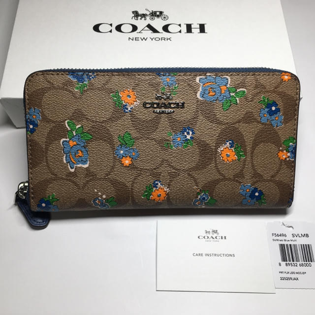 COACH(コーチ)のCOACH☆長財布 定価4.6万円 フローラル柄  レディースのファッション小物(財布)の商品写真