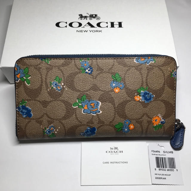 COACH(コーチ)のCOACH☆長財布 定価4.6万円 フローラル柄  レディースのファッション小物(財布)の商品写真