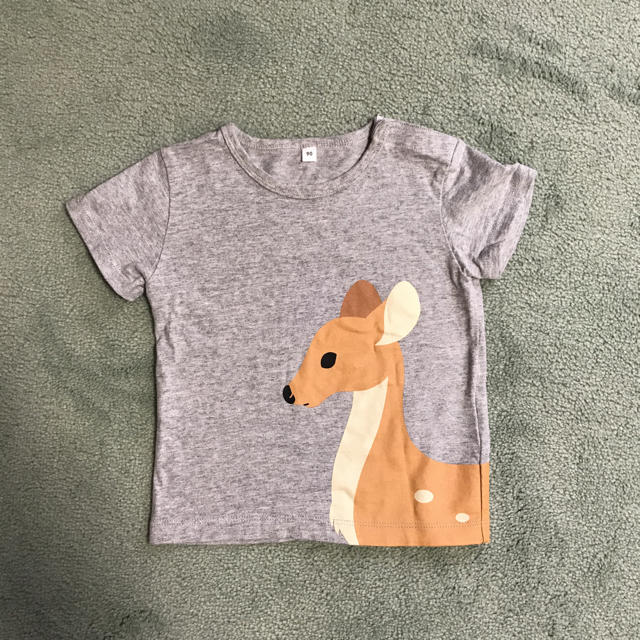 MUJI (無印良品) 無印 大人気 動物 Tシャツ 90の通販 by うにら's shop｜ムジルシリョウヒンならラクマ