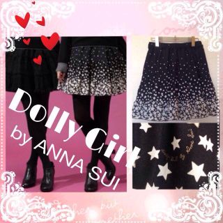 ドーリーガールバイアナスイ(DOLLY GIRL BY ANNA SUI)のANNA SUIリバーシブルチュール(ミニスカート)