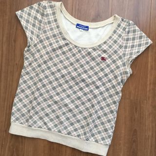 バーバリー(BURBERRY)の専】BURBERRY♡トップス(カットソー(半袖/袖なし))