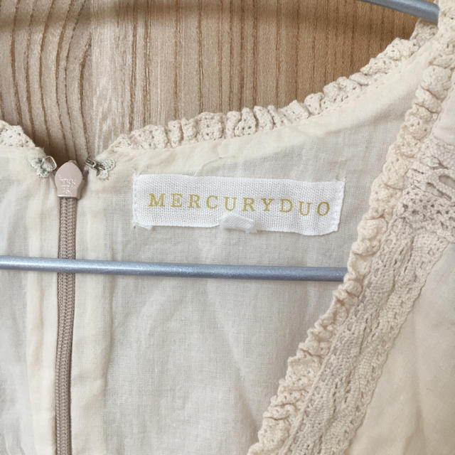 MERCURYDUO(マーキュリーデュオ)のマーキュリーデュオ☆刺繍ワンピース レディースのワンピース(ミニワンピース)の商品写真