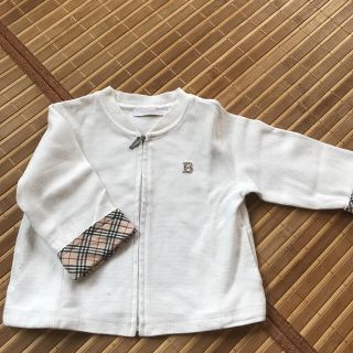 バーバリー(BURBERRY)のバーバリー 90 アウター ブルゾン 綿 女の子 男の子 ジップアップ(その他)