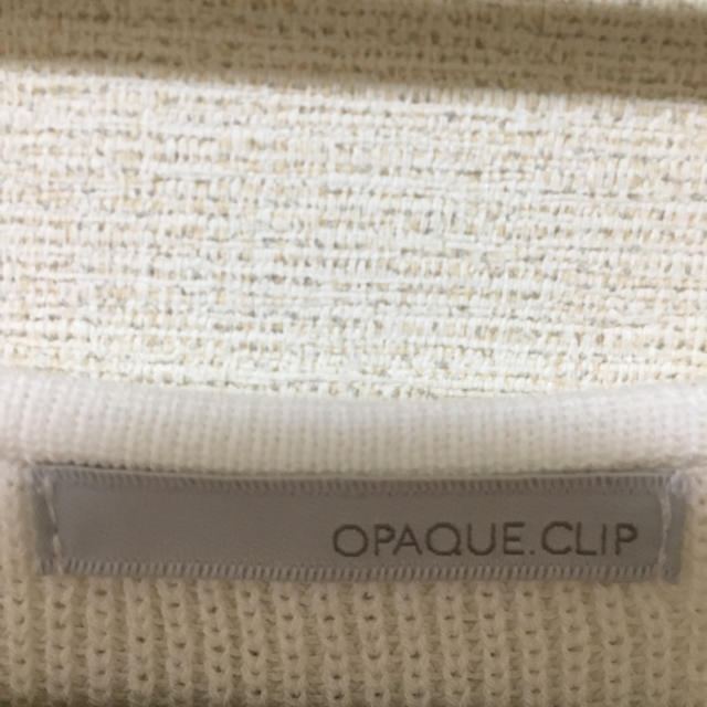 OPAQUE(オペーク)のOPAQUE♡ノースリーブサマーニットタンクトップ レディースのトップス(タンクトップ)の商品写真