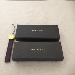 ブルガリ(BVLGARI)のブルガリ ストラップ と 箱２つ(ストラップ/イヤホンジャック)