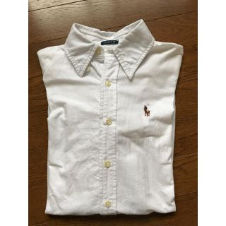 ラルフローレン(Ralph Lauren)の【送料込み！！】ラルフローレン ホワイト 無地 シャツ 美品✨(シャツ/ブラウス(長袖/七分))