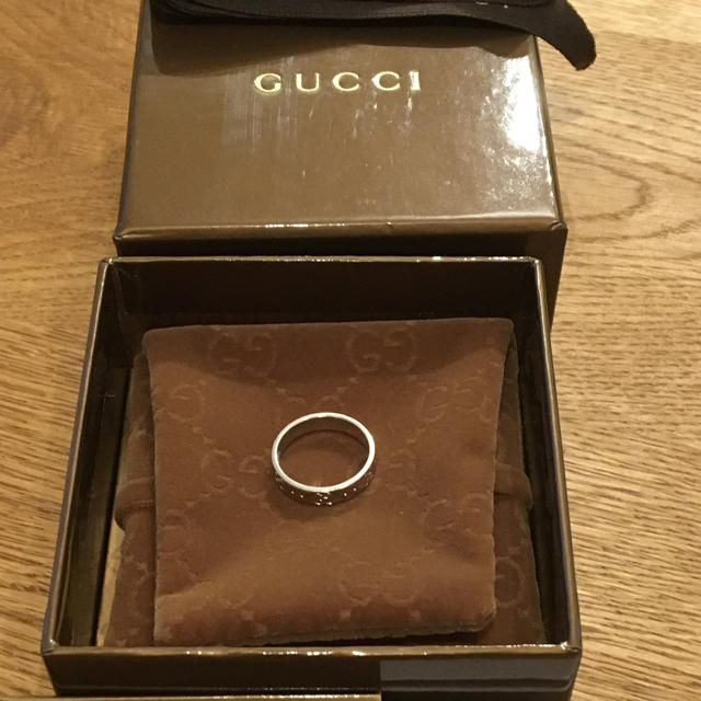 Gucci(グッチ)の【うまるん様専用】GUCCI アイコンリング レディースのアクセサリー(リング(指輪))の商品写真